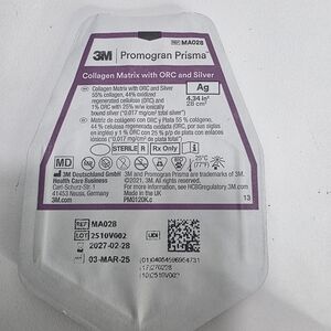 (1) promogran Collagen Matrix with ORC And Silver Exp 2027 Box Of 1pc
